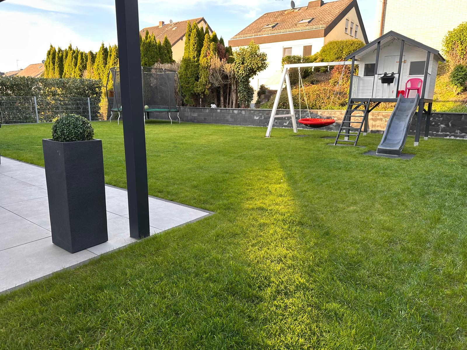 Professionelle Rasenpflege